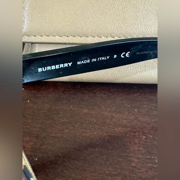 NIB-Cressy Burberry butterfly Black and Brown Geometric Sunglasses+grey lenses main image 5